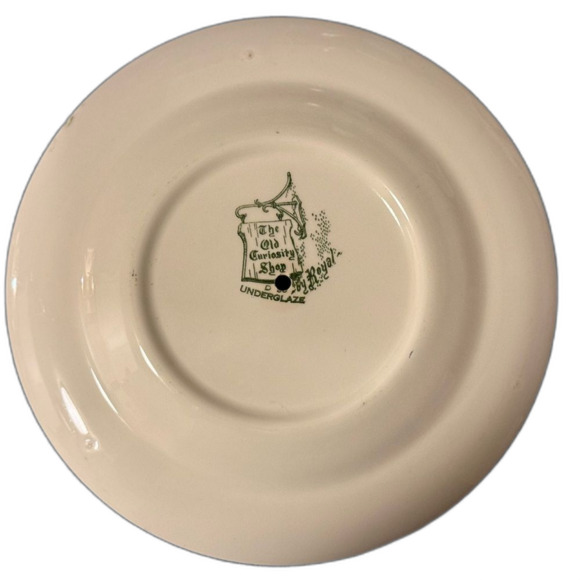 20th Century “The Old Curiosity Shop” Platter by Royal China DISPLAY ONLY - Picture 3 of 3